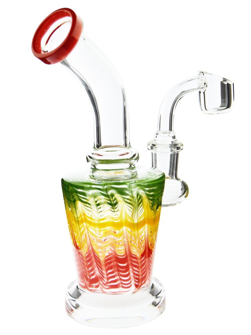 Bong Rakh Rake Bong w/Bowl & Banger - Glass Patriots